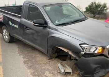 Conductora accidente Nuevo Laredo