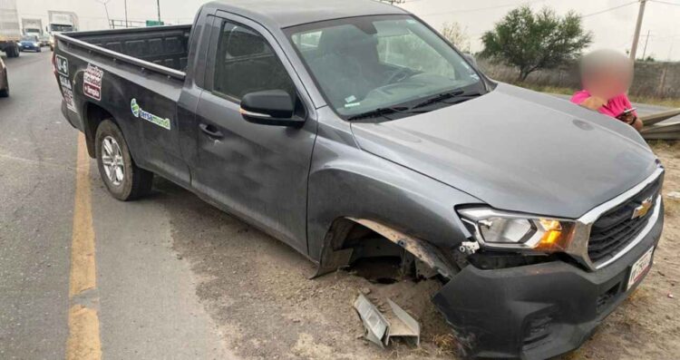 Conductora accidente Nuevo Laredo
