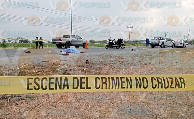 Dama muere al ser embestida por un tráiler mientras viajaba en su motocicleta en la Carretera Mante-Tampico