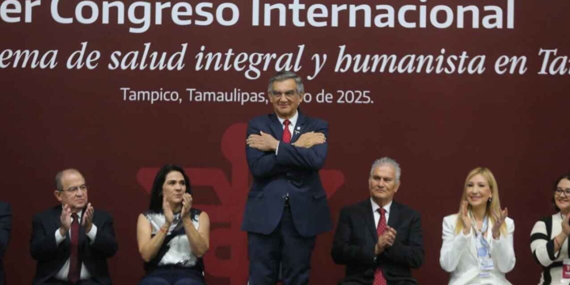 Inaugura Américo Congreso Internacional "Hacia un Sistema de Salud Integral y Humanista en Tamaulipas"