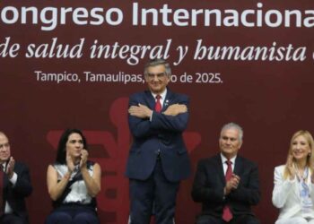 Inaugura Américo Congreso Internacional "Hacia un Sistema de Salud Integral y Humanista en Tamaulipas"