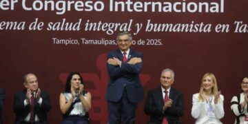 Inaugura Américo Congreso Internacional "Hacia un Sistema de Salud Integral y Humanista en Tamaulipas"