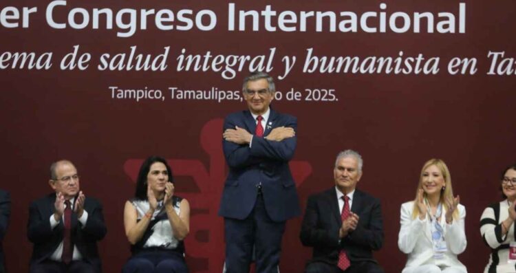 Inaugura Américo Congreso Internacional "Hacia un Sistema de Salud Integral y Humanista en Tamaulipas"