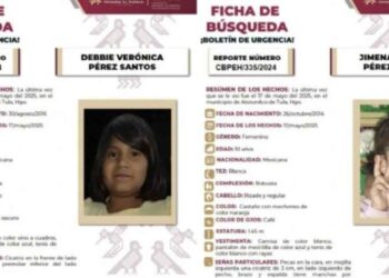 Desaparecen madre y sus dos hijas tras visita en Hidalgo