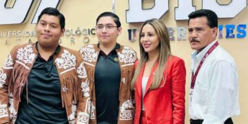 Destacan estudiantes de la UT Matamoros ganan medalla de plata en Infomatrix 2025