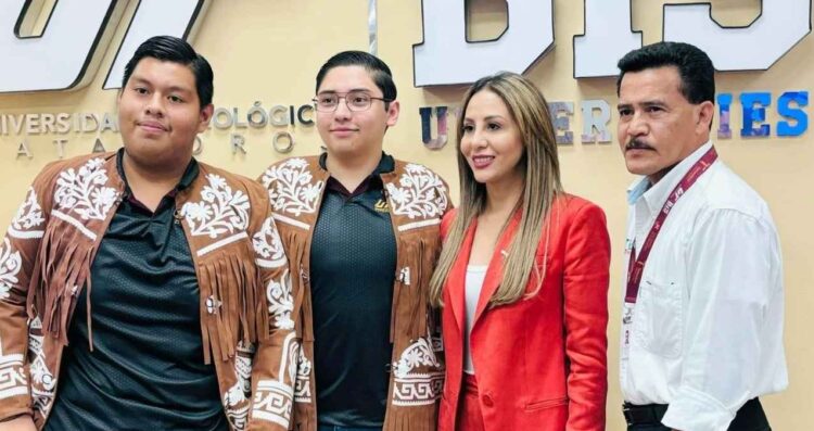 Destacan estudiantes de la UT Matamoros ganan medalla de plata en Infomatrix 2025