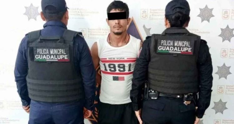 Detienen a hombre en Guadalupe tras intentar robar en una vivienda