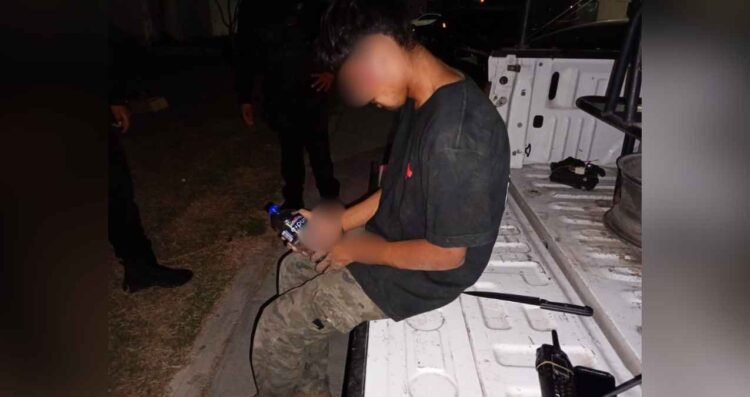 Detienen joven vivienda Matamoros
