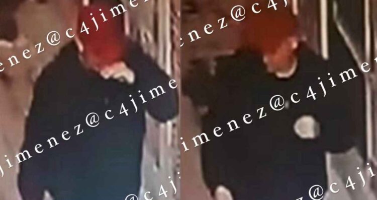 Difunden primera imagen del cómplice que ayudó al sicario del doble homicidio en CDMX