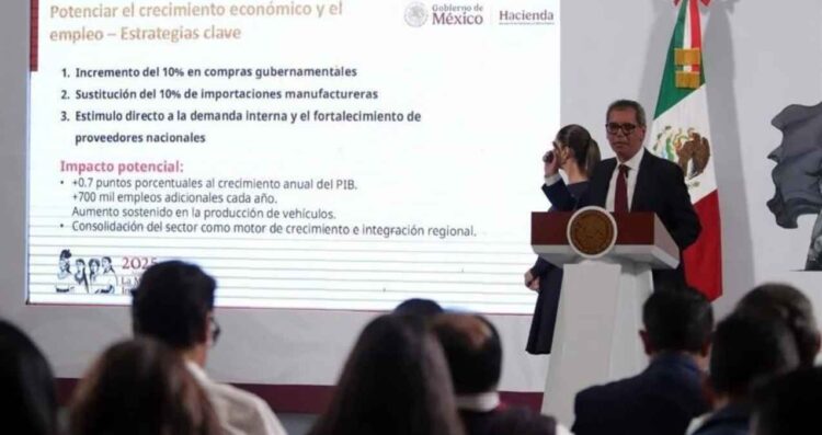 Economía mexicana podría crecer un 2.7% anual con las nuevas medidas de fortalecimiento: SHCP