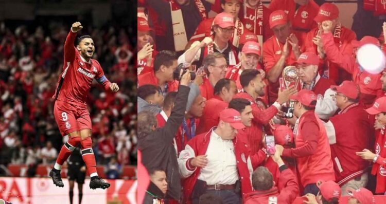 Emilio Azcárraga felicita Toluca