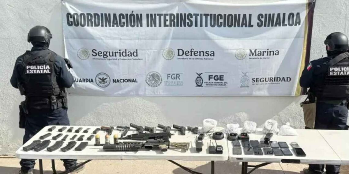 Encuentran más armas, droga y celulares en nuevo operativo en el Penal de Culiacán
