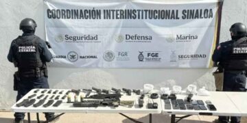 Encuentran más armas, droga y celulares en nuevo operativo en el Penal de Culiacán