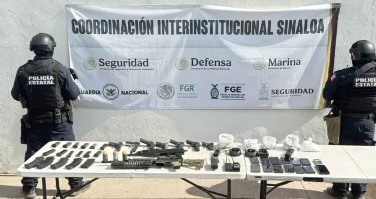 Encuentran más armas, droga y celulares en nuevo operativo en el Penal de Culiacán