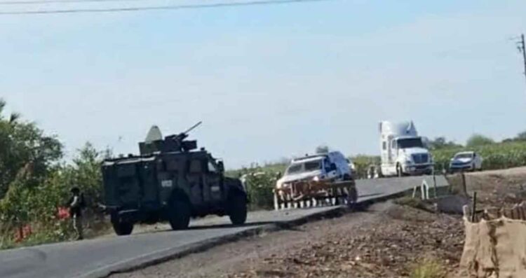 Enfrentamiento en Navolato deja cuatro militares heridos; activan protocolos en escuelas