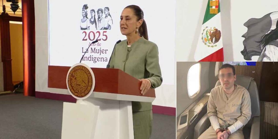 Estados Unidos deberá explicar por qué permitió la entrada a familiares de Ovidio Guzmán: Claudia Sheinbaum