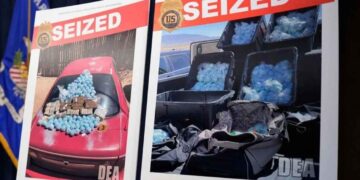 Estados Unidos decomisan 3 millones de pastillas de fentanilo