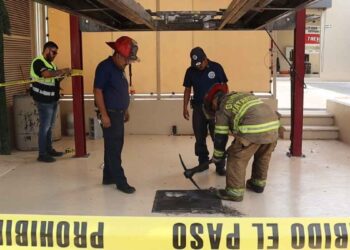 Evacúan escuelas en Matamoros por fuerte olor a gas cerca de gasolinera