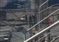 Evitan que mujer se lance de un puente peatonal en Escobedo, Nuevo León