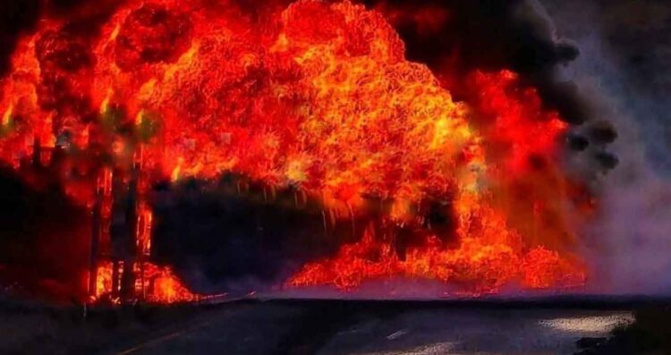 _Explosión pipa Saltillo Torreón