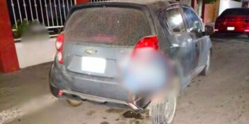 Motociclista choque El Mante