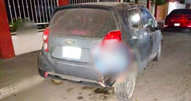 Motociclista choque El Mante