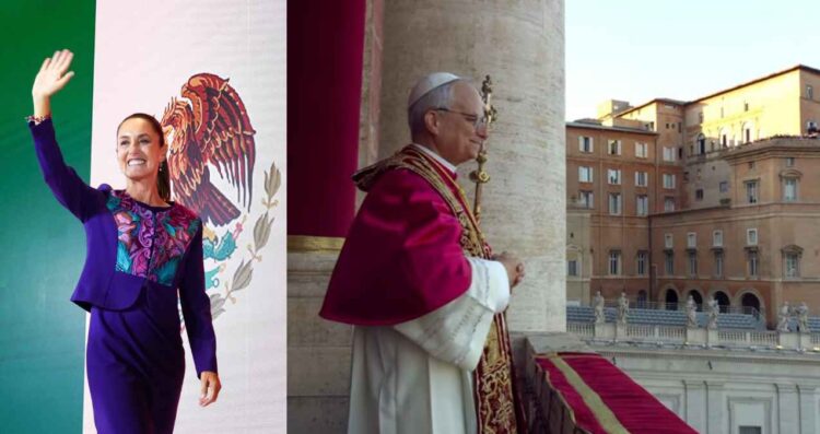 “Felicitamos a su santidad León XIV”: Claudia Sheinbaum envía mensaje al nuevo Papa, Robert Prevost 