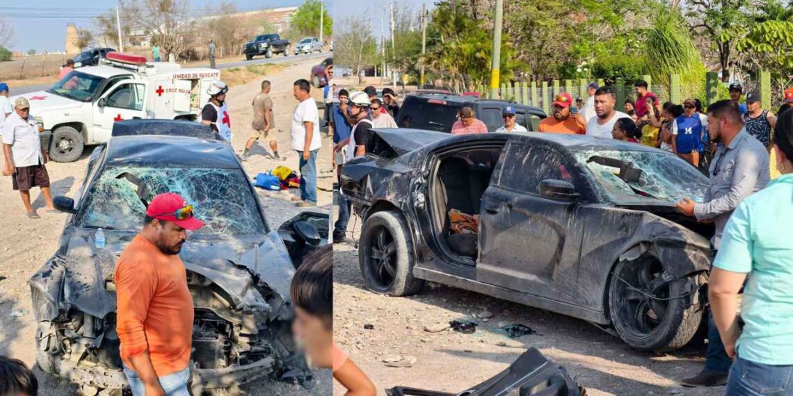 Fuerte accidente en González, Tamaulipas, deja 4 heridos