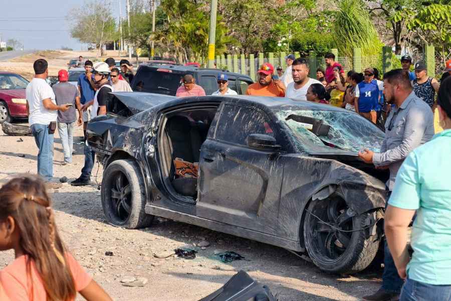 Fuerte accidente en González, Tamaulipas, deja 4 heridos 