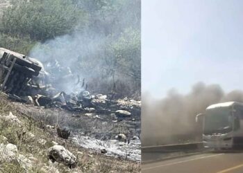 Fuerte accidente en la Carretera Cuacnopalan-Oaxaca deja varios muertos