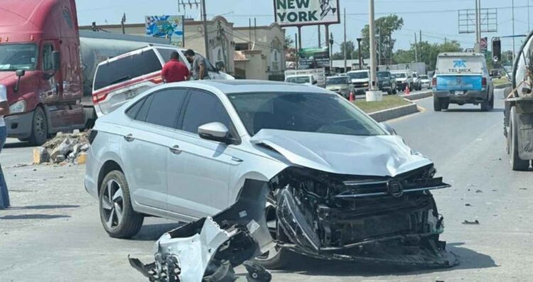 fuerte accidente Matamoros