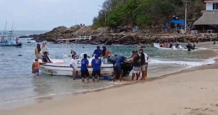Hallan cuerpo de turista canadiense arrastrado por el mar en playa de Oaxaca