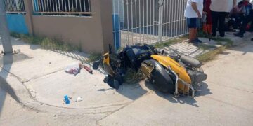 hombre joven motocicleta Nuevo Laredo