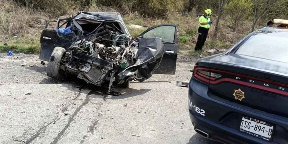 Hombre niño choque frontal Juárez