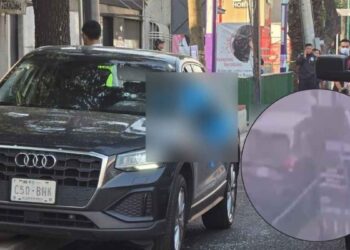 IMPACTANTE: Así quedó captado en video el asesinato de la secretaria y asesor de la jefa de Gobierno, Clara Brugada