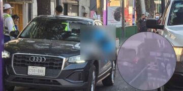 IMPACTANTE: Así quedó captado en video el asesinato de la secretaria y asesor de la jefa de Gobierno, Clara Brugada