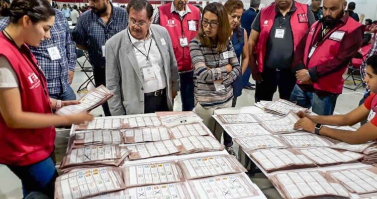 INE conteo votos