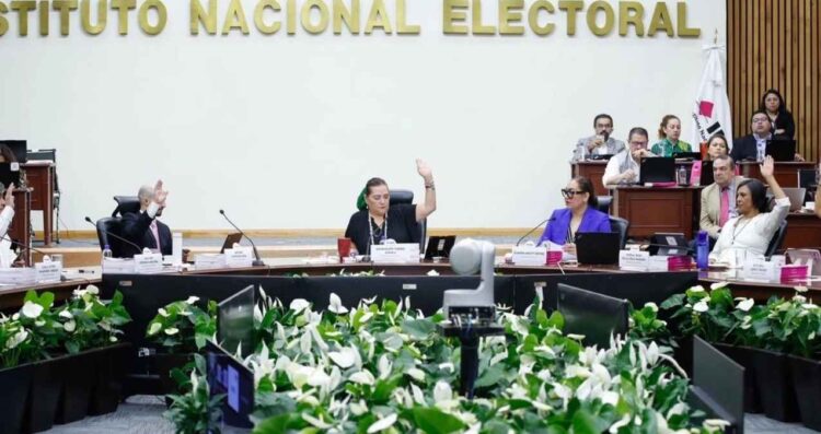 INE FISEL acordeones elección judicial