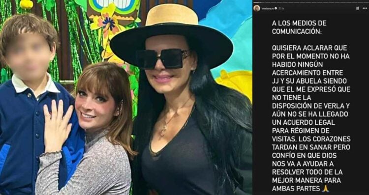 Imelda Garza aclara que su hijo no quiere ver a Maribel Guardia