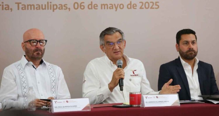 Impulsa Américo Villarreal proyectos municipales de infraestructura hídrica en Tamaulipas