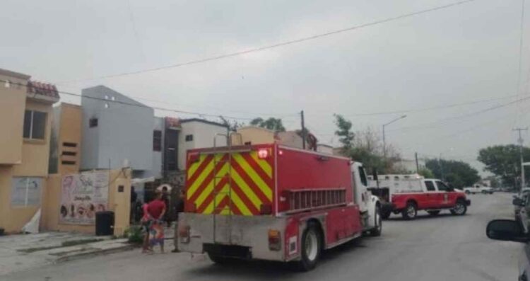 Incendio de vivienda moviliza a los bomberos en Reynosa, Tamaulipas