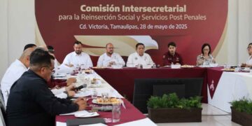Instala SSPT Comisión Intersecretarial para la Reinserción Social y Servicios Post Penales del Estado de Tamaulipas