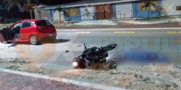 Jovencitas pierden la vida al chocar contra un automóvil en Ciudad Madero, Tamaulipas