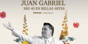 Juan Gabriel regresa al cine con su histórico concierto en Bellas Artes