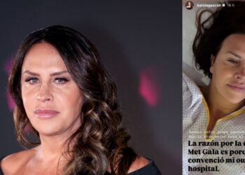 Karla Sofía Gascón tranquiliza a sus fans tras foto desde el hospital