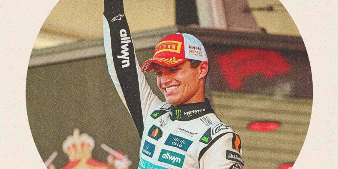 Lando Norris gana el GP de Mónaco y aprieta la pelea por el Mundial