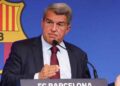 Laporta acusa al arbitraje tras eliminación del Barcelona en Champions
