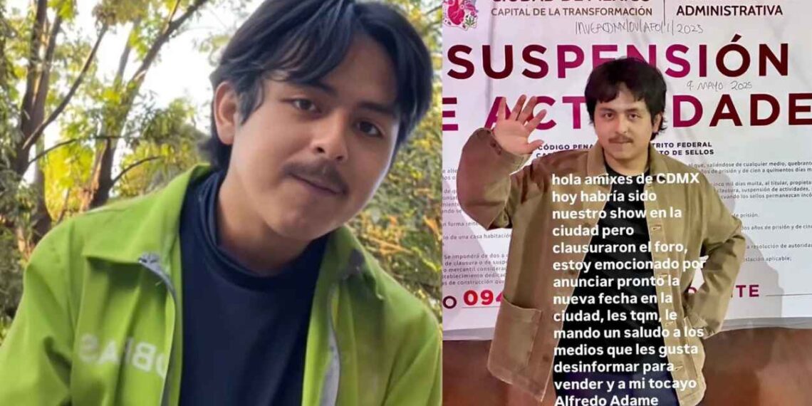 Macario Martínez aclara por qué se canceló su concierto en CDMX