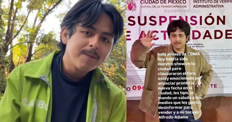 Macario Martínez aclara por qué se canceló su concierto en CDMX