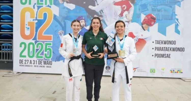 México brilla en el Open Río 2025 de para taekwondo con dos medallas y gran actuación